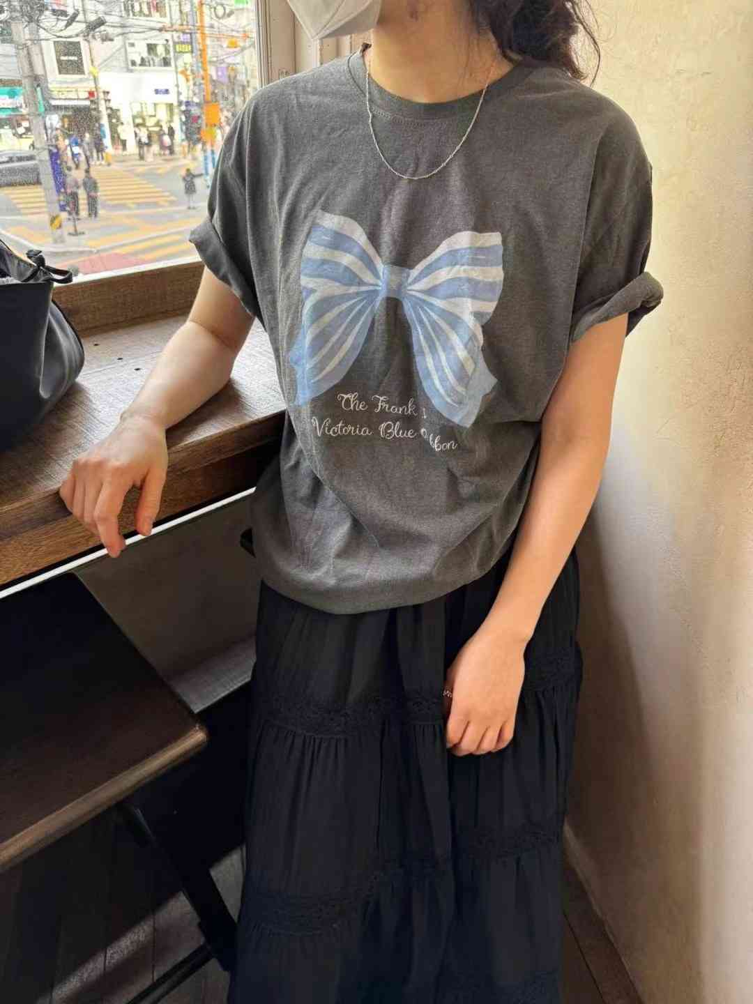 EUN-은-OT東大門㊣實拍女士新品人氣25春夏真品時尚職業T恤EUN-OTT恤