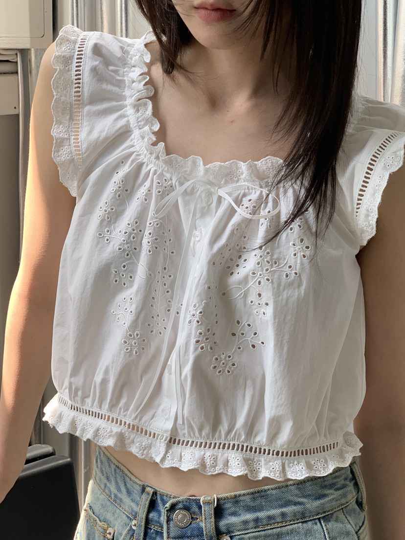 LOGARDEN東大門㊣實拍女裝新款25春夏職業人氣休閑吊帶背心LO GARDEN吊帶/背心