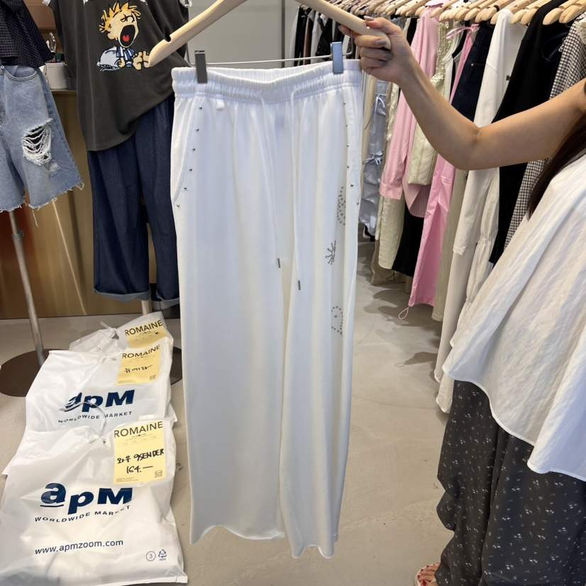ROMAINE韓國代購㊣女裝新品職業25春夏人氣真品熱賣時尚休閑褲ROMAINE休閑褲