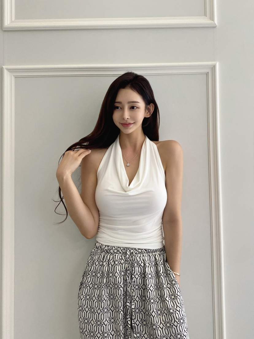 CLOTH東大門㊣實拍女裝新品熱賣推薦時尚人氣職業25春夏吊帶背心CLOTH吊帶/背心
