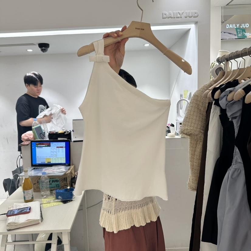 DAILYJUD東大門㊣代購女士新品休閑人氣推薦真品時尚吊帶背心DAILY JUD吊帶/背心