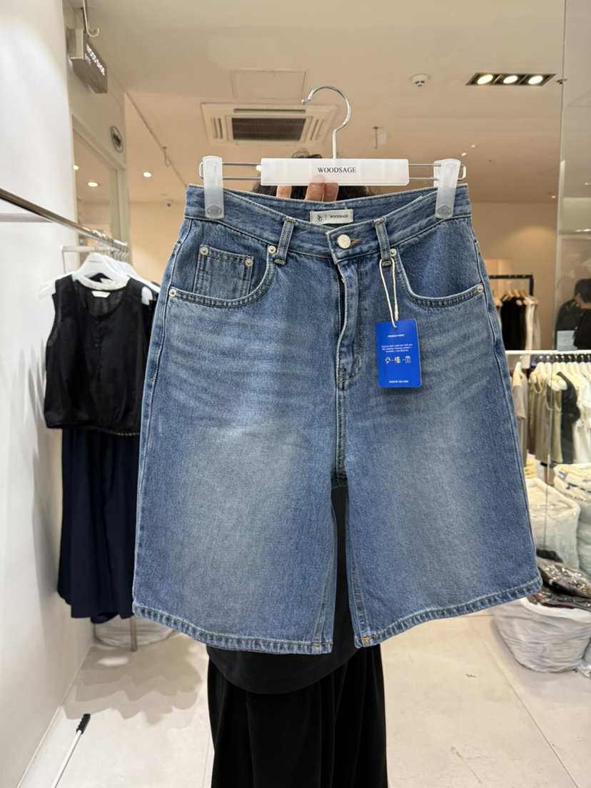 WOOD SAGE東大門㊣實拍女裝新款休閑職業推薦真品人氣短褲WOOD SAGE短褲