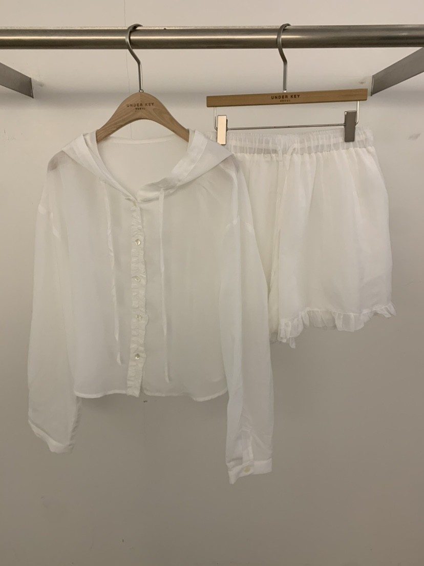 UNDER KEY東大門㊣代購女士新品休閑熱賣套裝兩件套連帽衫UNDER KEY套裝
