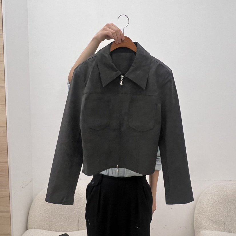 DRESS ROOM東大門㊣代購女裝新款推薦熱賣真品人氣夾克皮革DRESS ROOM夾克