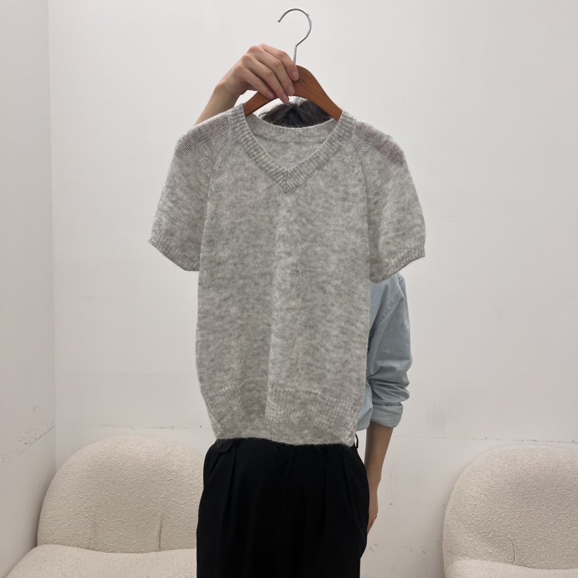 DRESS ROOM東大門㊣直郵女裝新款熱賣休閑人氣針織衫馬海毛DRESS ROOM針織衫