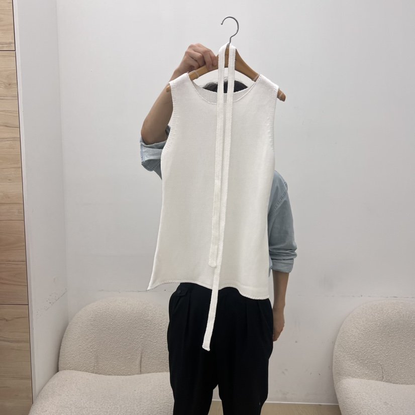 DRESS ROOM東大門㊣實拍女裝新品人氣時尚25春夏真品吊帶背心DRESS ROOM吊帶/背心