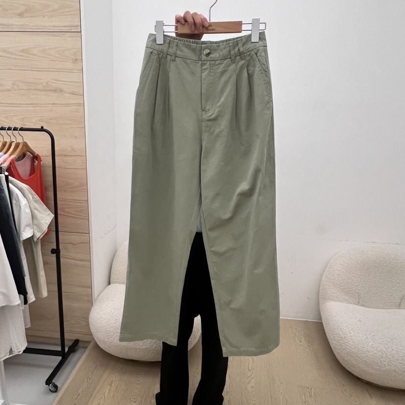 DRESS ROOM韓國直郵㊣女士新款熱賣真品25春夏職業時尚休閑褲DRESS ROOM休閑褲