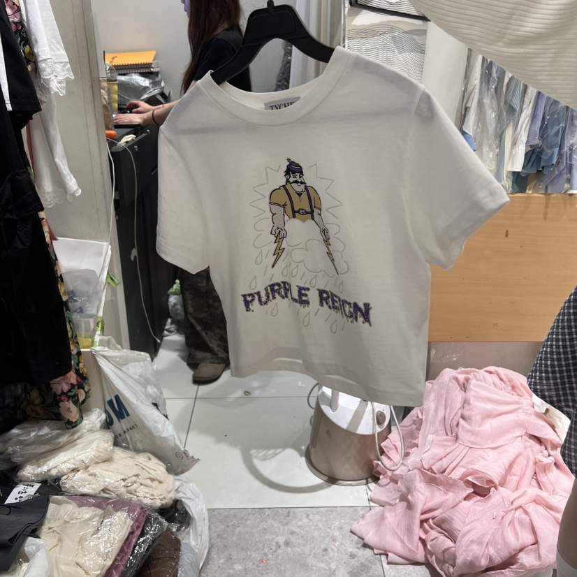 TYCHE韓國直郵㊣女裝新品休閑真品推薦職業時尚T恤大力水手TYCHET恤