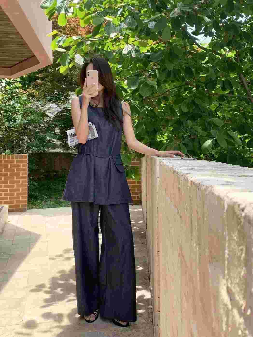 T.BLOSSOM東大門㊣直郵女裝新品熱賣人氣休閑25春夏套裝含小包T.BLOSSOM套裝