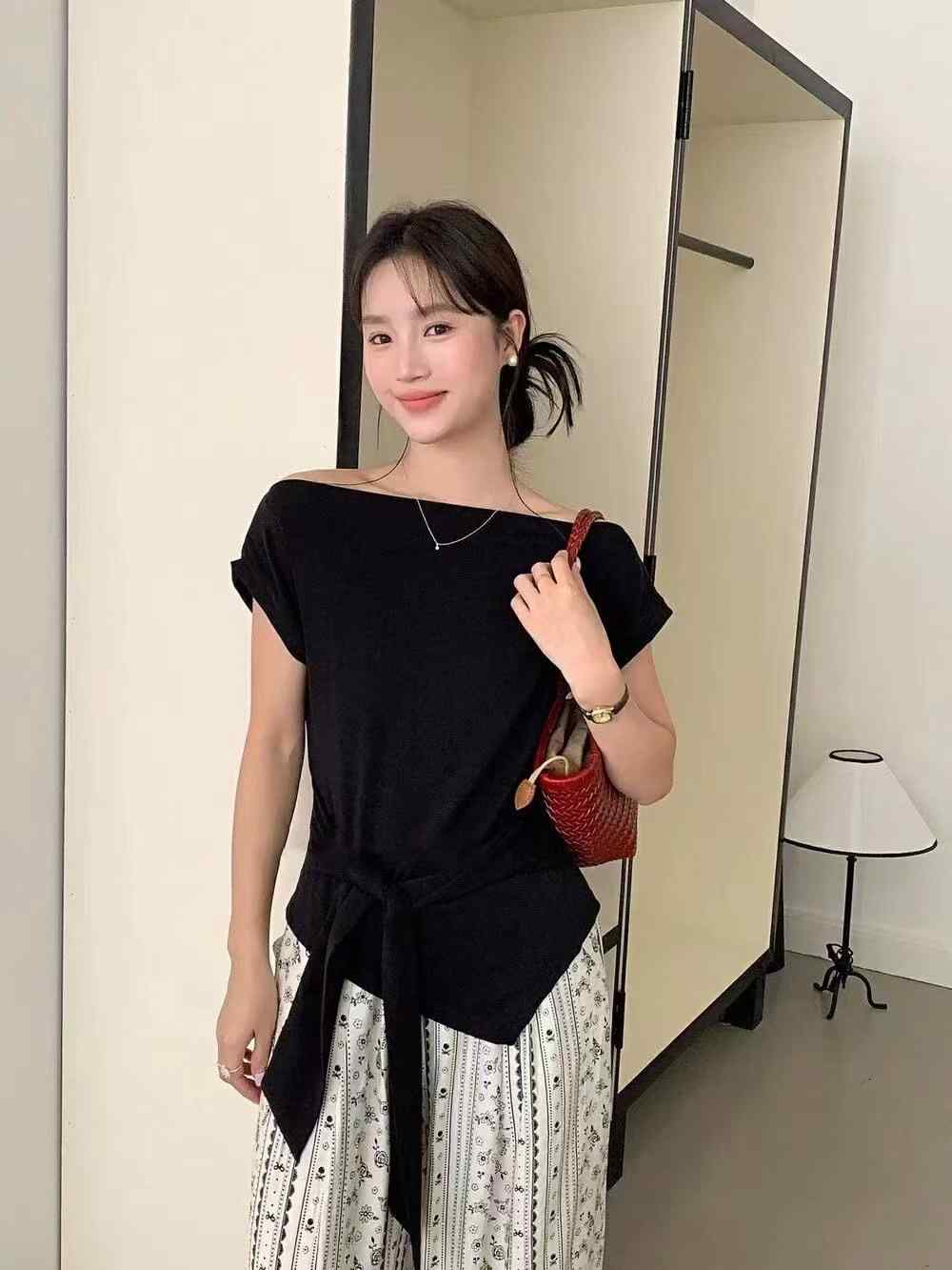 ANGE韓國代購㊣女士新品真品休閑推薦時尚熱賣25春夏職業套裝ANGE套裝