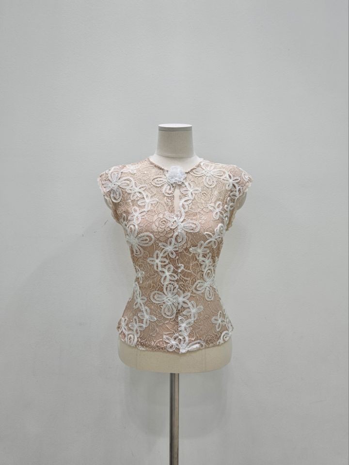 HIGH HEELS東大門㊣代購女裝新款職業25春夏真品襯衫蕾絲衫HIGH HEELS襯衫/蕾絲衫
