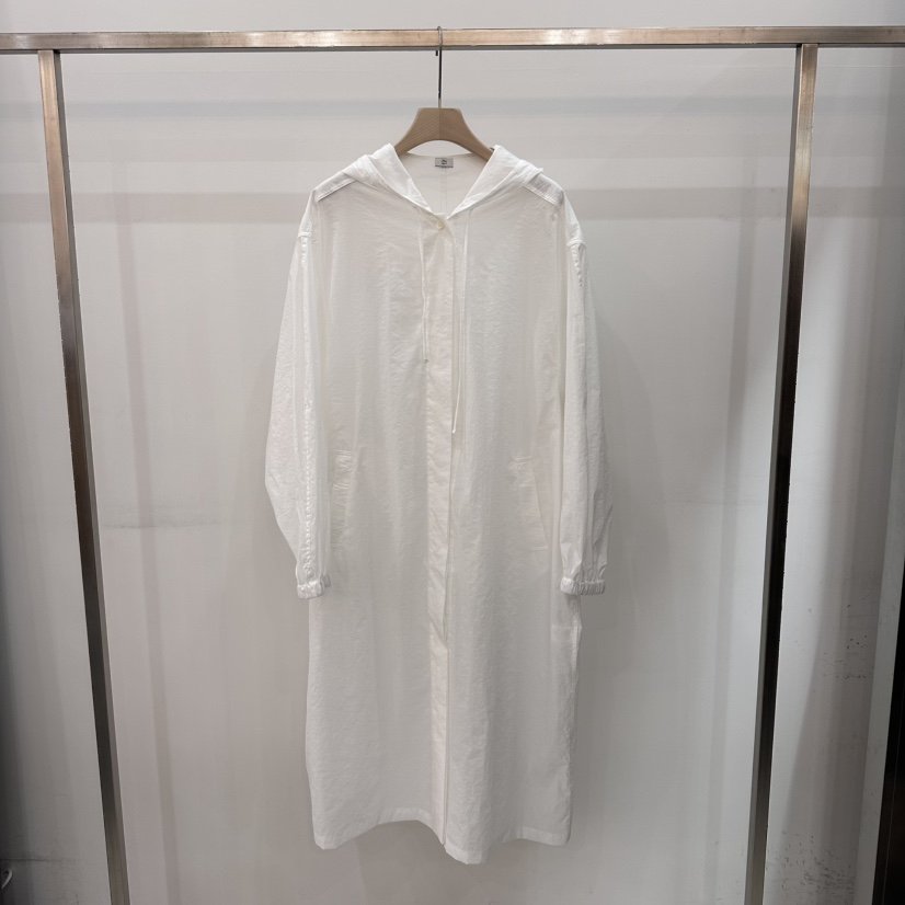 THE EYL東大門㊣實拍女士新品人氣時尚真品25春夏長款風衣THE EYL長款風衣