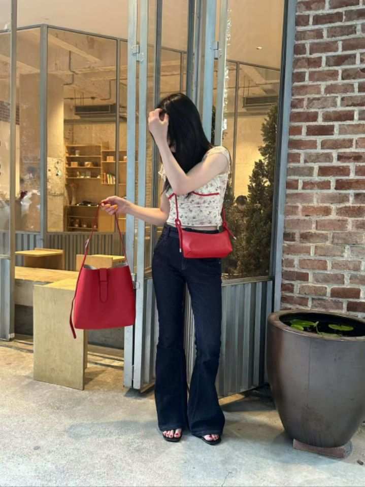 TROUVAILLE東大門㊣直郵女裝新品熱賣時尚休閑職業單肩斜跨包TROUVAILLE單肩/斜跨包