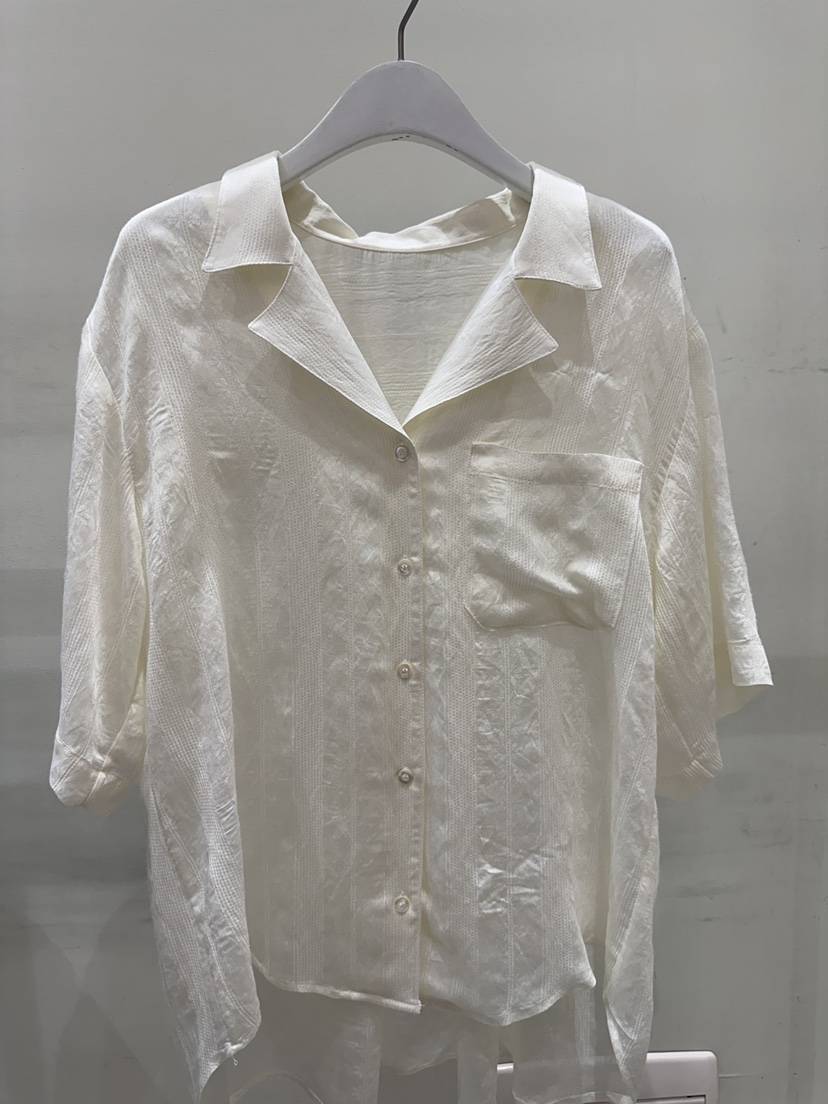 THE SIGNATURE東大門㊣直郵女士新品時尚25春夏襯衫蕾絲衫THE SIGNATURE襯衫/蕾絲衫