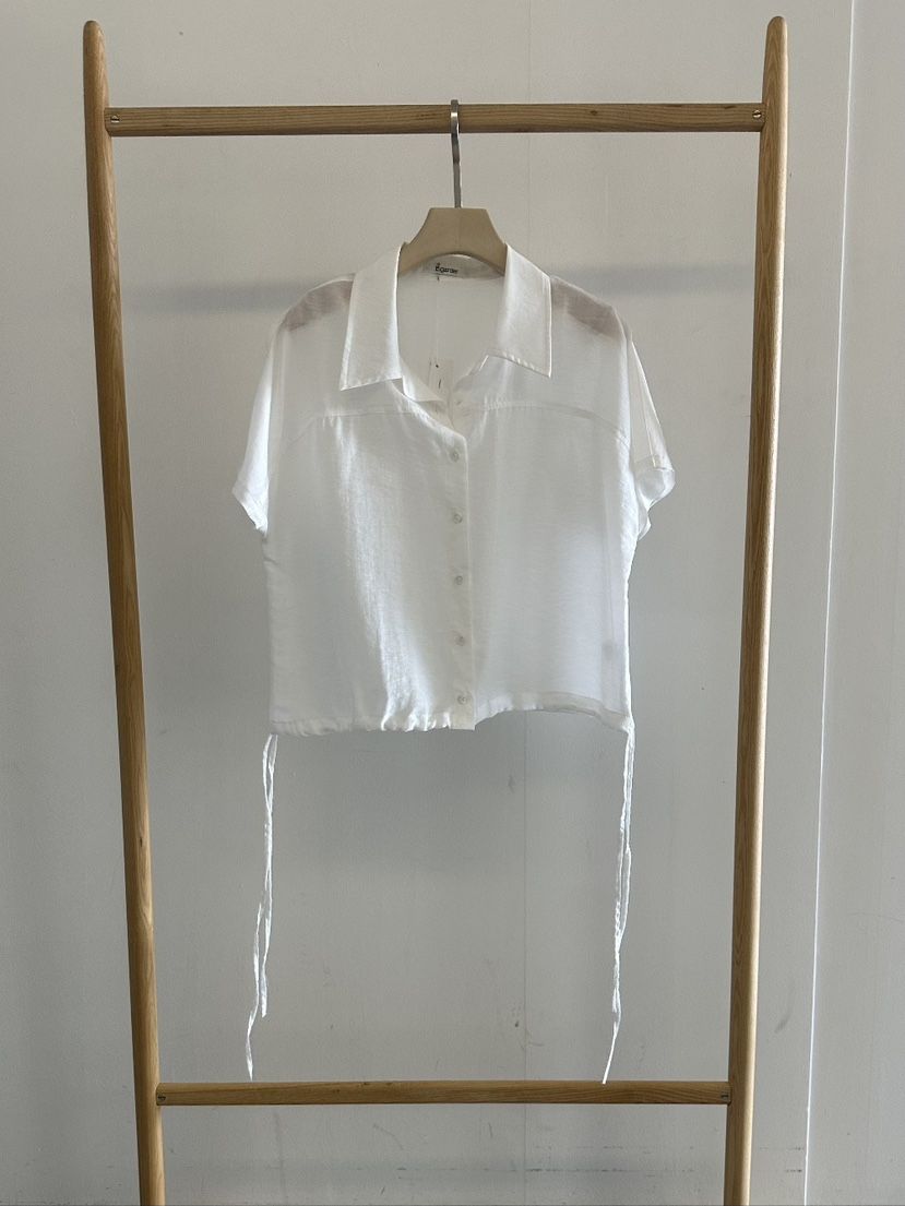 B_GARDER韓國代購㊣女裝新品休閑真品25春夏人氣襯衫蕾絲衫B.GARDER襯衫/蕾絲衫