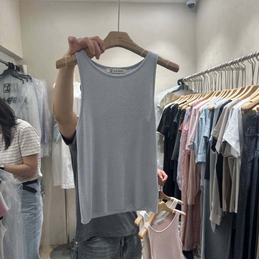 2ND GATE韓國代購㊣女裝新款熱賣時尚人氣真品職業吊帶背心2ND GATE吊帶/背心