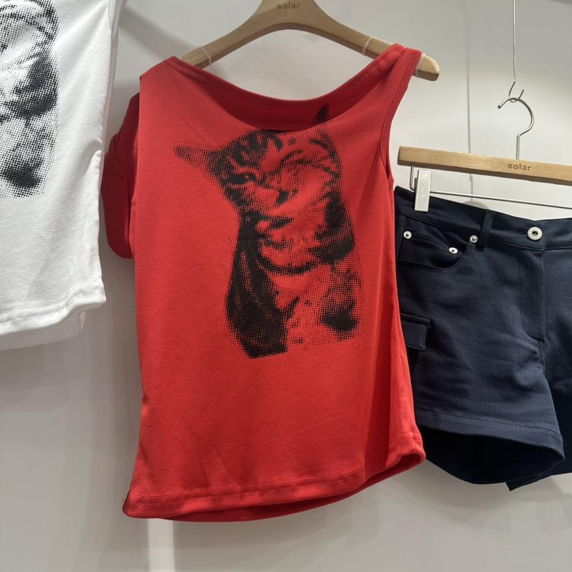 SOLAR韓國代購㊣女士新品人氣時尚休閑25春夏推薦熱賣吊帶背心SOLAR吊帶/背心
