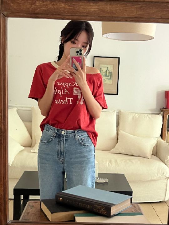 HEY/TO SEWING韓國代購㊣女士新品職業人氣真品休閑推薦T恤BY HEY/TO SEWINGT恤