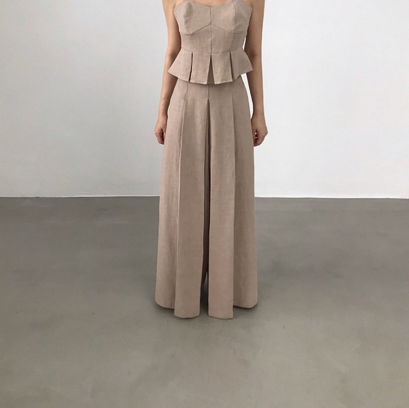 2TWO MOON韓國直郵㊣女裝新品時尚熱賣25春夏休閑真品休閑褲2TWO MOON休閑褲