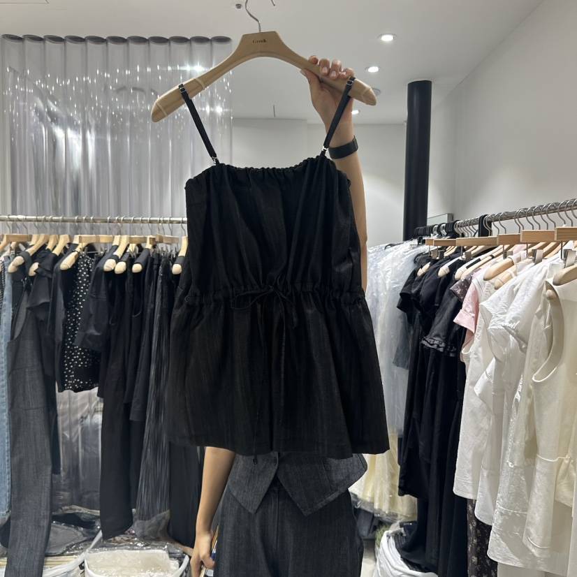 GREEK東大門㊣直郵女士新品時尚熱賣職業休閑25春夏吊帶背心GREEK吊帶/背心
