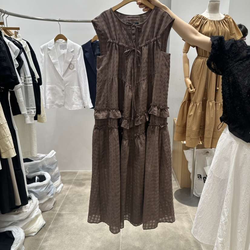 ENVY東大門㊣實拍女裝新品25春夏時尚人氣職業推薦熱賣連衣裙ENVY連衣裙