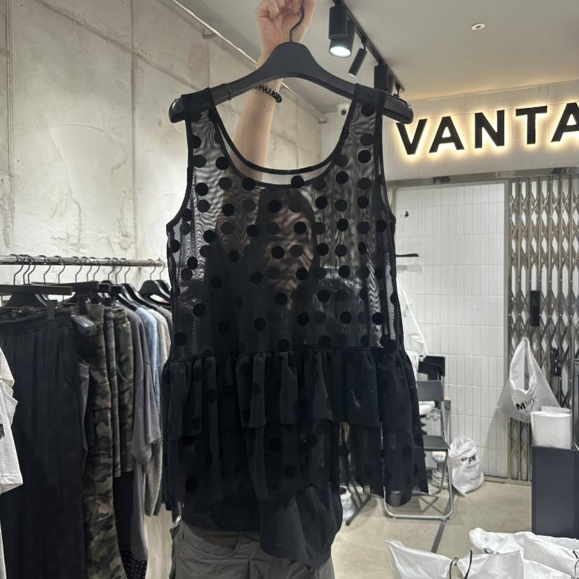 VANTA東大門㊣實拍女士新品25春夏時尚推薦休閑真品吊帶背心VANTA吊帶/背心