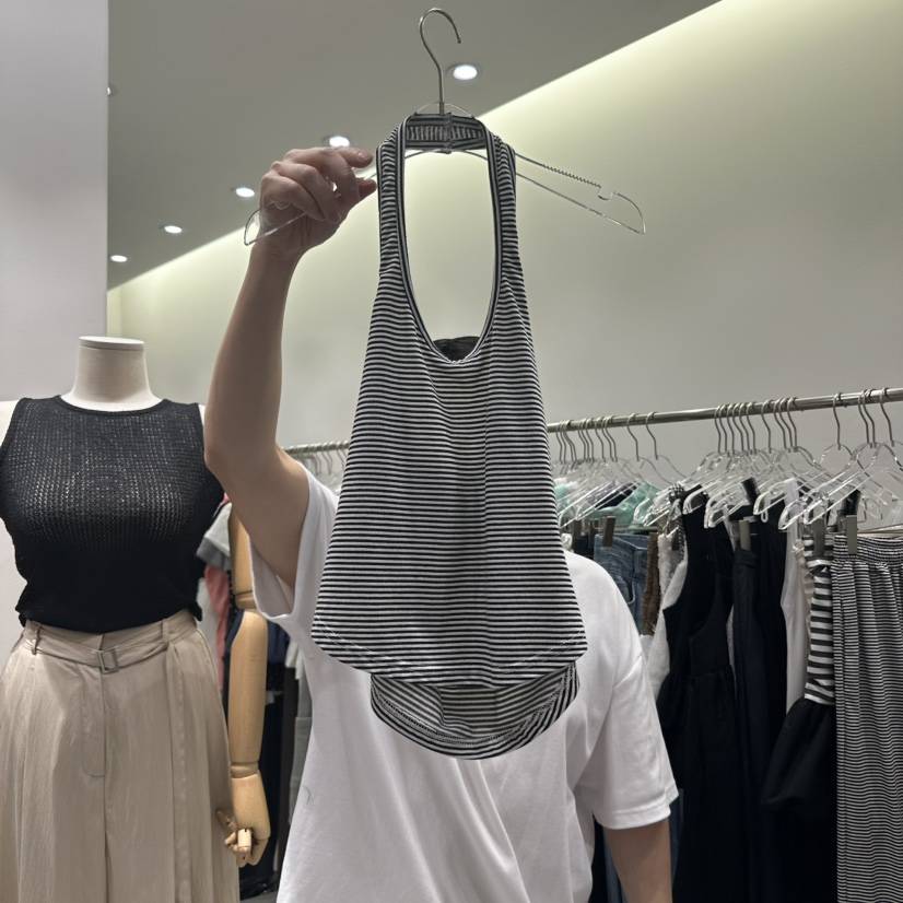 BAIE.38東大門㊣實拍女士新品熱賣休閑25春夏推薦吊帶背心BAIE.38吊帶/背心