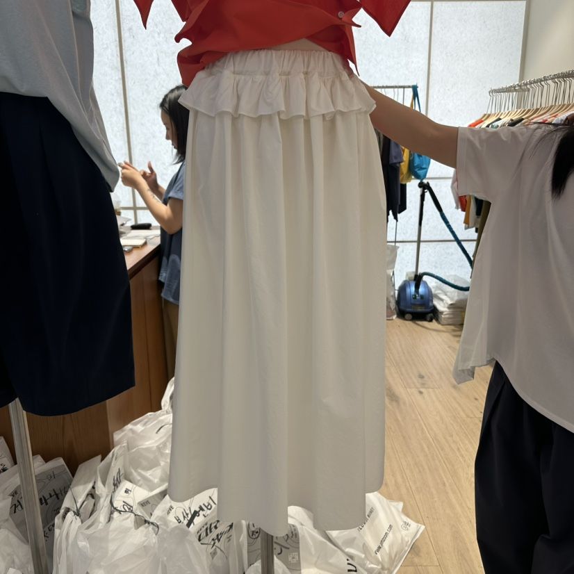 REVE-L韓國直郵㊣女裝新款真品時尚推薦職業25春夏休閑長裙REVE-L長裙