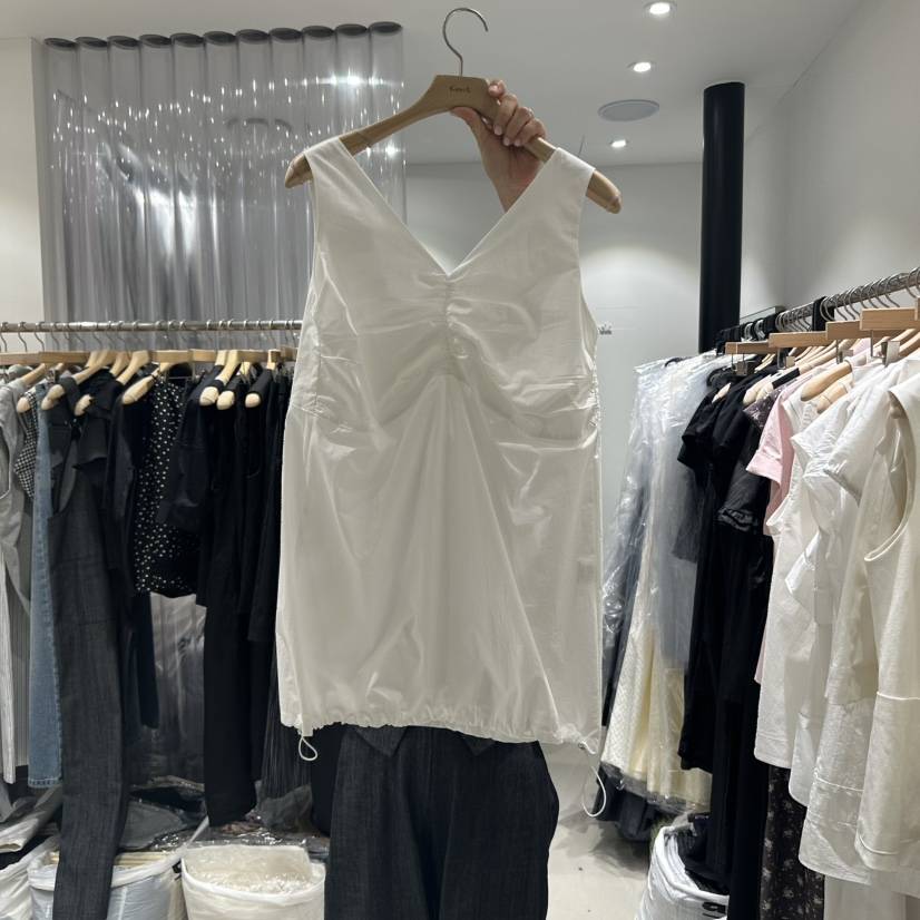 GREEK東大門㊣實拍女裝新品真品時尚推薦休閑25春夏吊帶背心GREEK吊帶/背心