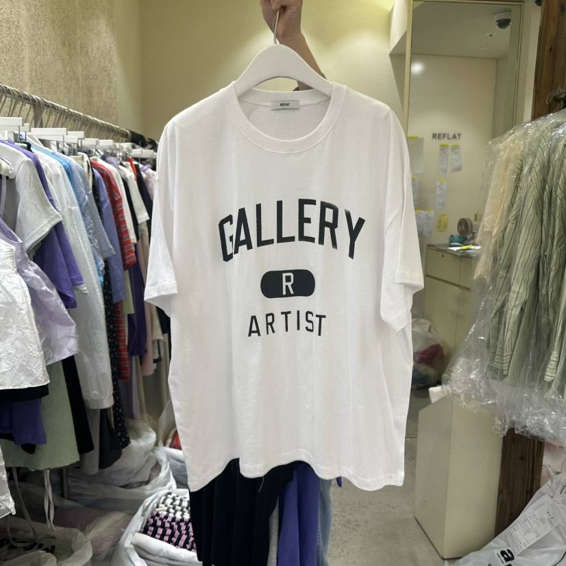 REFLAT韓國代購㊣女裝新品時尚人氣25春夏職業熱賣推薦休閑T恤REFLATT恤
