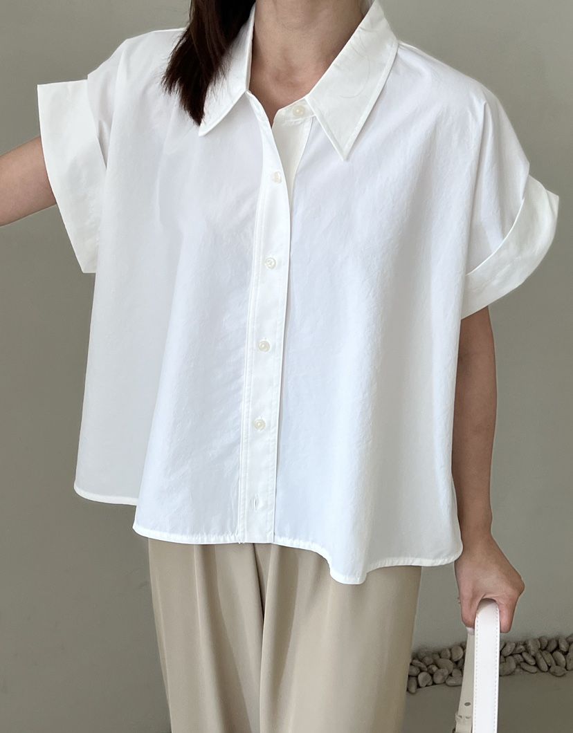 DEMAR東大門㊣直郵女裝新款熱賣25春夏休閑人氣推薦襯衫蕾絲衫DEMAR襯衫/蕾絲衫