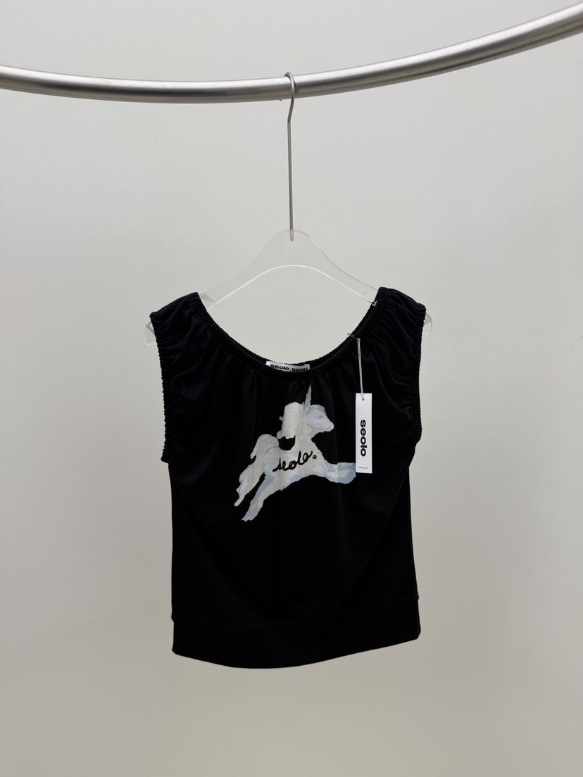 SEOLO東大門㊣直郵女士新品25春夏推薦真品休閑時尚吊帶背心Seolo seoul吊帶/背心