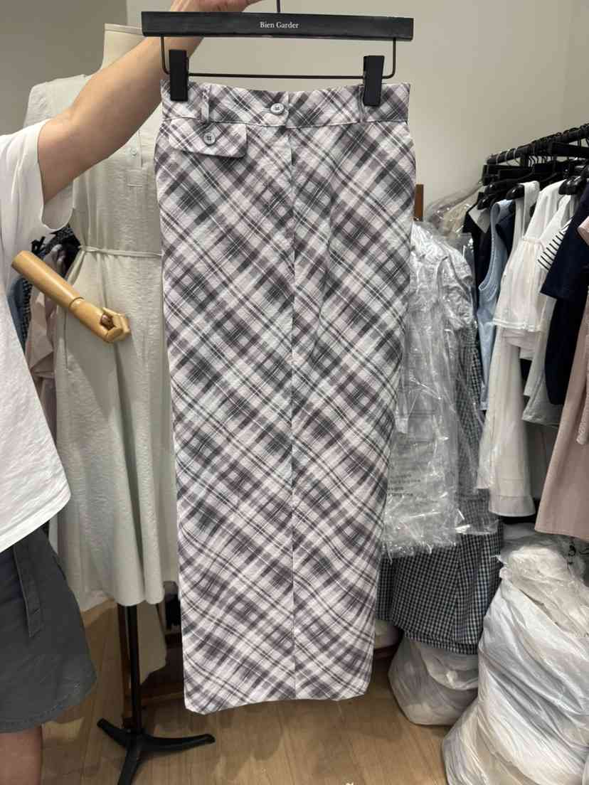 BIEN GARDER東大門㊣實拍女士新品職業熱賣時尚推薦25春夏長裙BIEN GARDER長裙