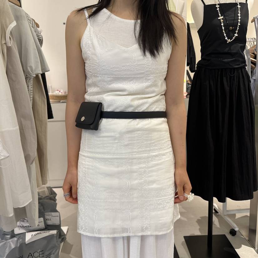 MENTOR東大門㊣代購女裝新品真品人氣熱賣25春夏連衣裙含腰包MENTOR連衣裙