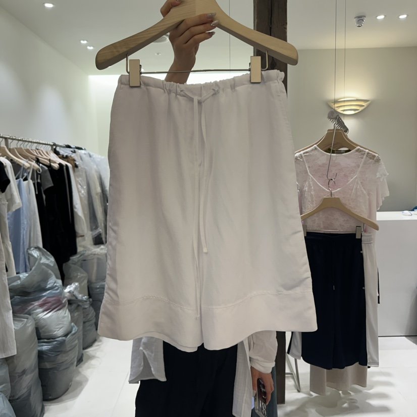 AVECNOUS韓國代購㊣女裝新品推薦職業25春夏熱賣真品短褲亞麻AVECNOUS短褲