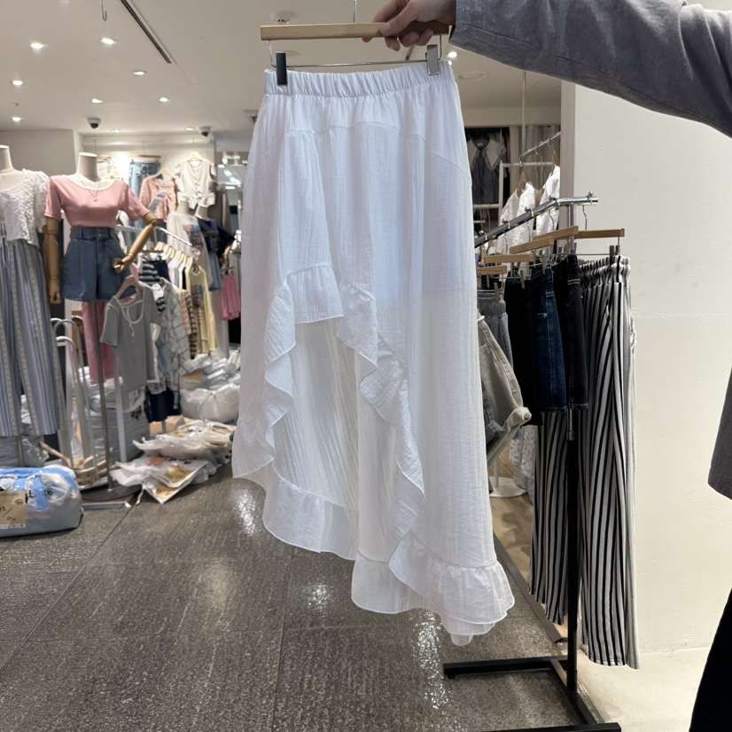 CELINA韓國直郵㊣女裝新品人氣25春夏熱賣真品推薦長裙荷葉邊CELI_NA長裙
