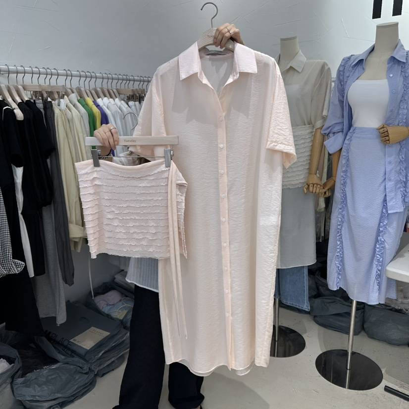 FLORAL韓國直郵㊣女士新品休閑時尚熱賣人氣真品套裝兩件套FLORAL套裝