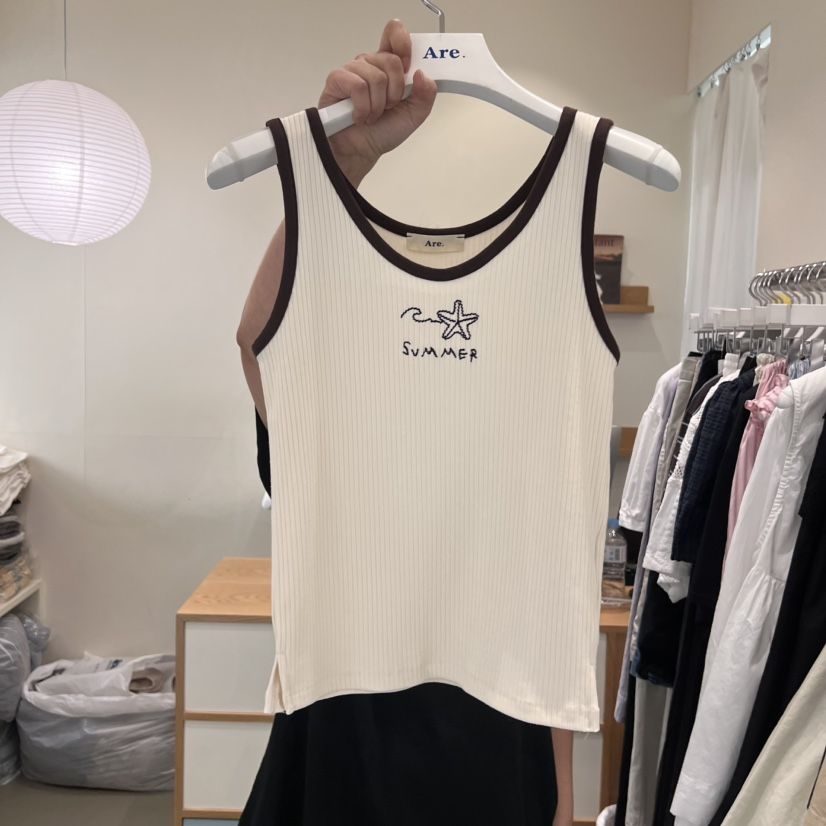 ARE韓國直郵㊣女士新款真品人氣熱賣職業時尚25春夏吊帶背心ARE YOU/ARE吊帶/背心