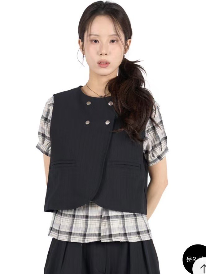 VIVACITY韓國直郵㊣女裝新品25春夏推薦時尚休閑馬甲不含內搭VIVACITY馬甲