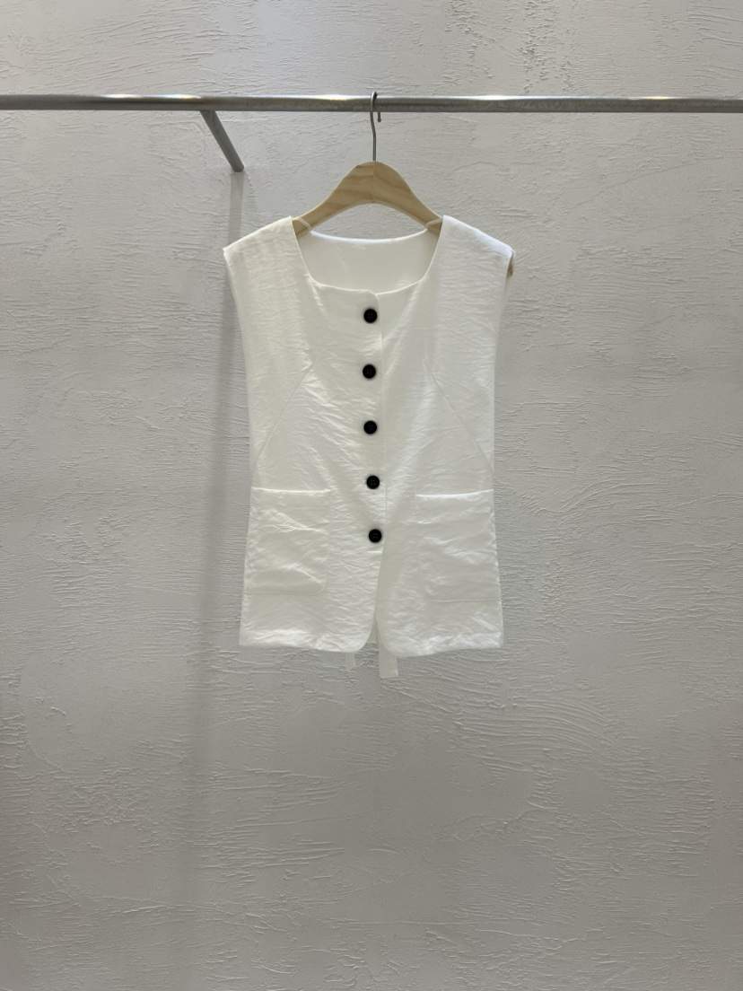 STRAWBERRY東大門㊣代購女裝新品真品職業人氣25春夏休閑馬甲STRAWBERRY馬甲