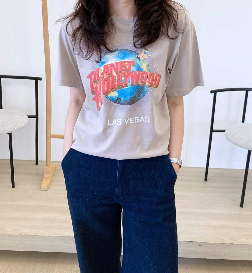 HANNA-A東大門㊣實拍女裝新款職業推薦時尚休閑25春夏人氣T恤HANNAT恤