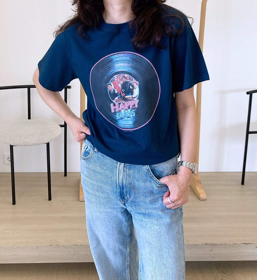 HANNA-A東大門㊣實拍女裝新品25春夏時尚熱賣真品休閑職業T恤HANNAT恤