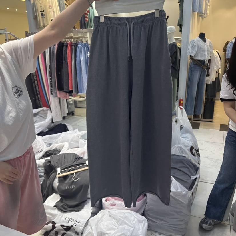 WASHBLUE韓國直郵㊣女裝新品25春夏時尚職業推薦休閑休閑褲WASHBLUE休閑褲