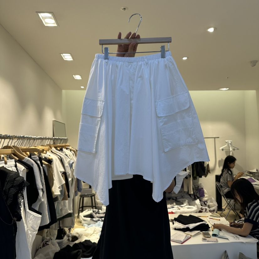 EYEFUL-Q東大門㊣代購女裝新品25春夏職業人氣半身裙中短裙eyeful半身裙/中短裙