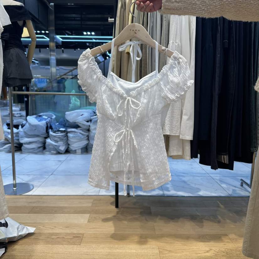 TARA東大門㊣直郵女士新款休閑真品25春夏吊帶背心蕾絲開衫TARA吊帶/背心