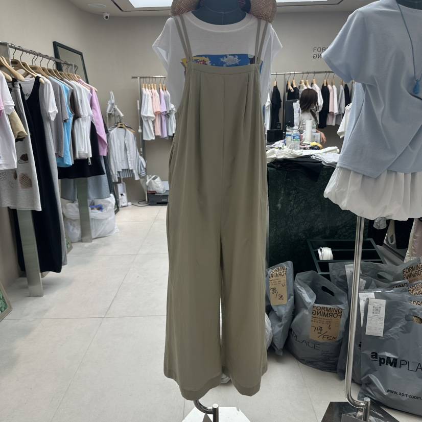 FORMING-P東大門㊣直郵女士新款休閑人氣推薦真品連體褲紐扣FORMING連體褲