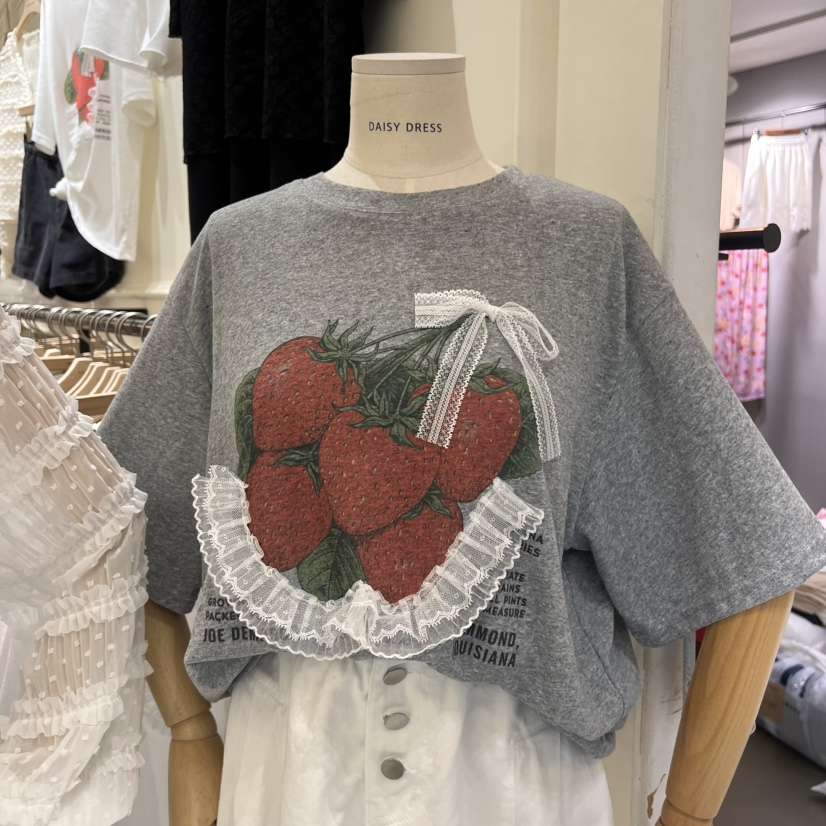 DAISY DRESS韓國直郵㊣女裝新款熱賣休閑真品25春夏時尚T恤DAISY DRESST恤