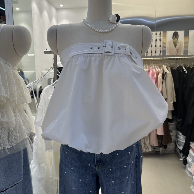 CHARLES THE SECOND韓國直郵㊣女裝新品熱賣推薦吊帶背心CHARLES THE SECOND/CHEAP-CHIC吊帶/背心