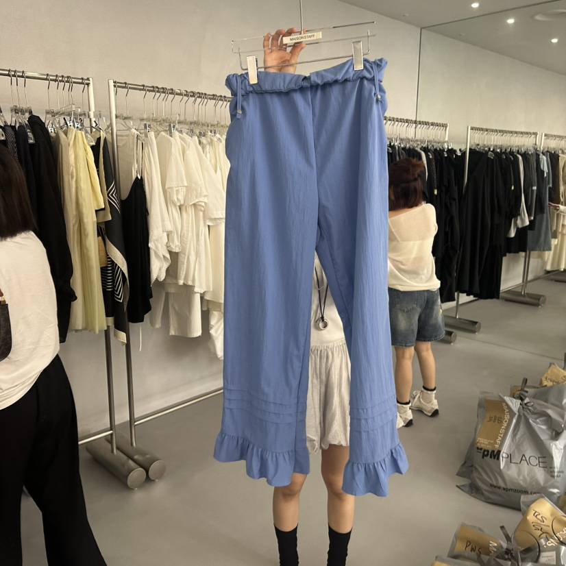 DOUBLE STANDARD/LE SMOKING/MAISONSTAFF韓國直郵㊣女士新品人氣休閑褲MAISONSTAFF休閑褲