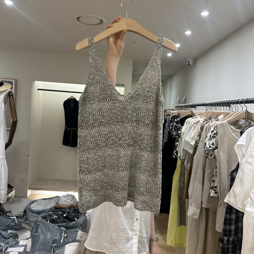 WINSOME韓國代購㊣女士新品人氣推薦25春夏熱賣真品吊帶背心WINSOME吊帶/背心